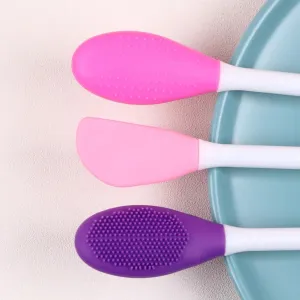 2 Pc Cute Silicone Face Mask Applicator 